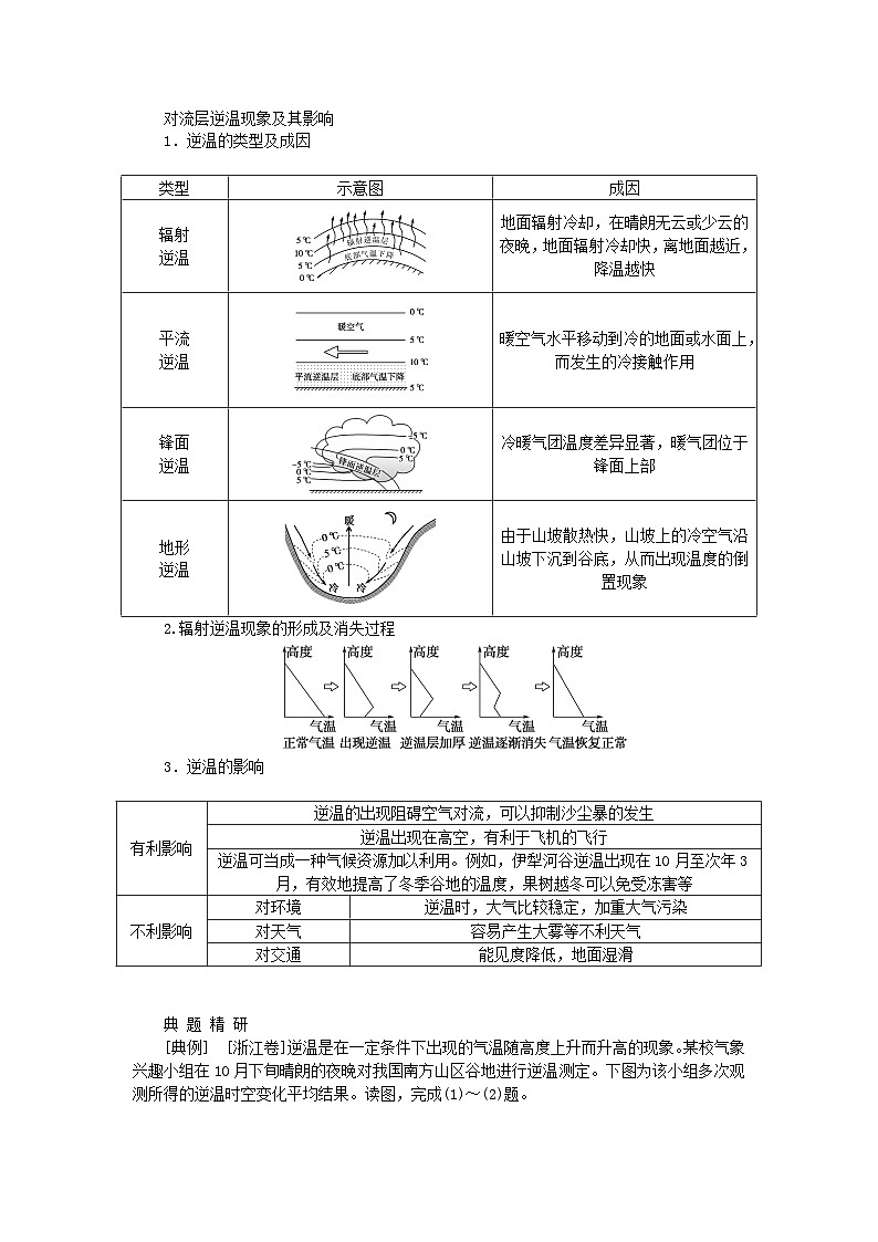 2024版新教材高考地理全程一轮总复习第一部分自然地理第四章地球上的大气第15课时大气的组成和垂直分层学生用书新人教版第3页