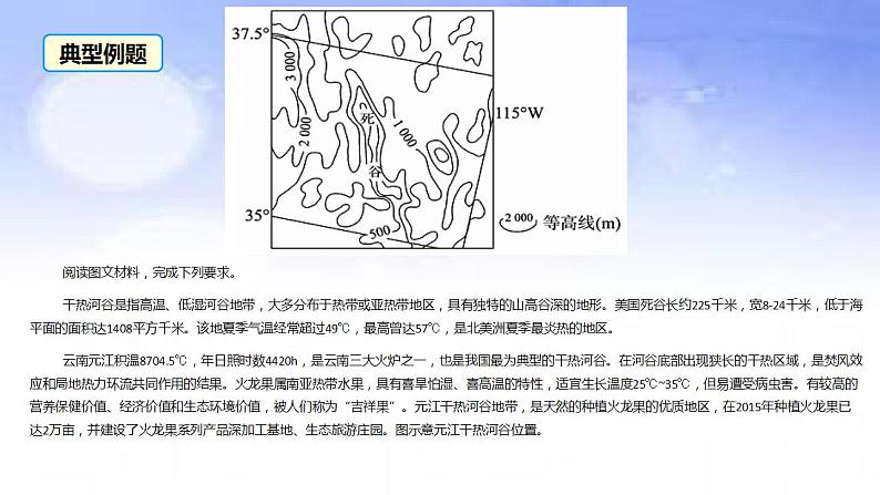 02地球上的大气之干热河谷-备战2023年高考地理二轮复习热门考点突破课件PPT第3页