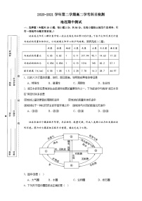 湖南省益阳市安化县第一中学2020-2021学年高二下学期期中检测地理试卷（学考）