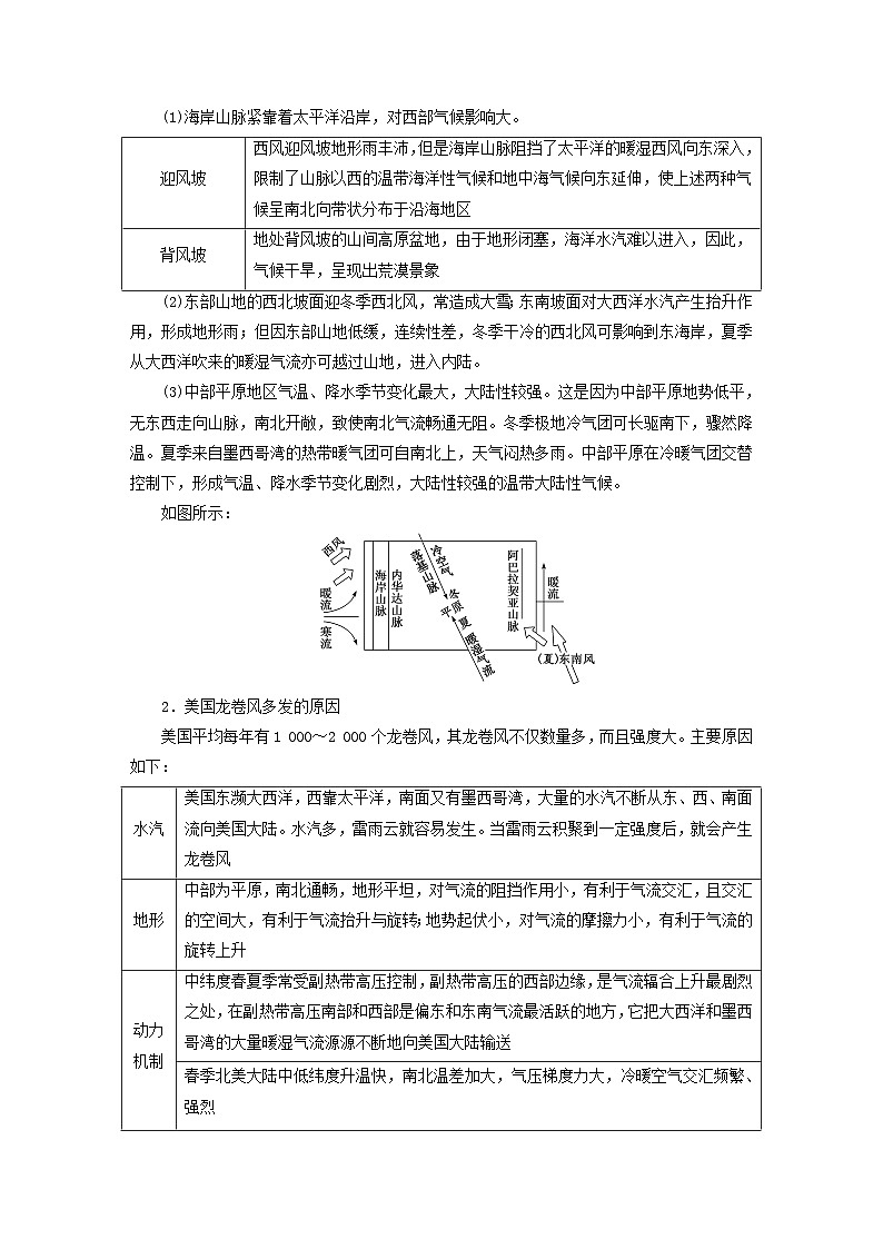 2024届高考地理一轮总复习第十九章世界地理第二节世界重要国家教师用书第3页