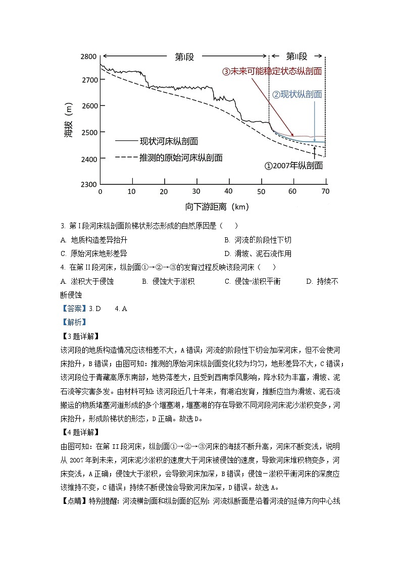 2022年广东普通高中学业水平选择性考试地理试题（解析版）03