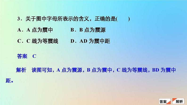 2023新教材高中地理第六章自然灾害第二节地质灾害作业课件新人教版必修第一册08