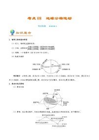 考点08 地球公转运动-备战2022年高考地理一轮复习考点帮