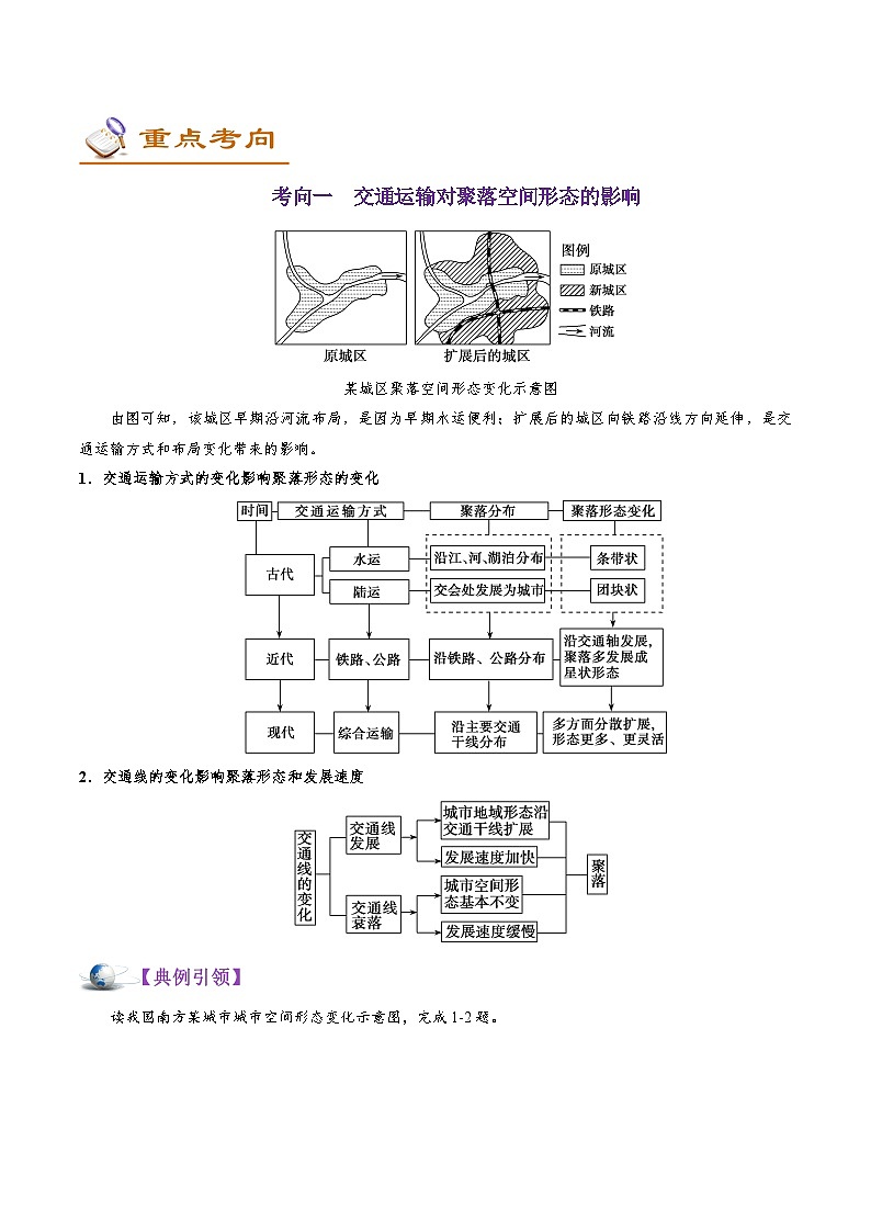 考点39 交通运输方式和布局变化的影响-备战2022年高考地理一轮复习考点帮第3页