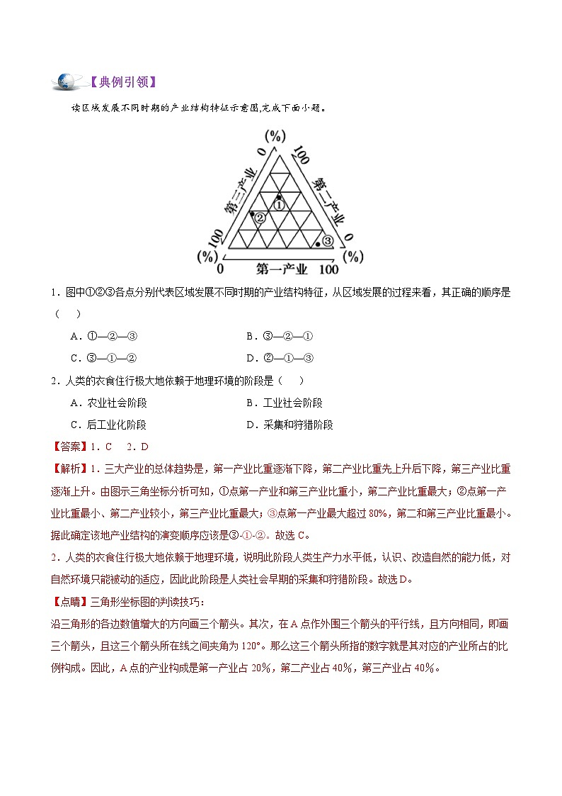 考点42 不同发展阶段地理环境的影响-备战2022年高考地理一轮复习考点帮第3页
