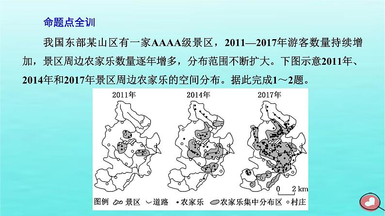 2024届高考地理一轮总复习第二编第十一章产业区位因素第三节服务业区位因素及其变化课件08