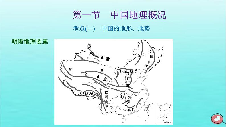 2024届高考地理一轮总复习第五编第二十章中国地理第一节中国地理概况课件第2页