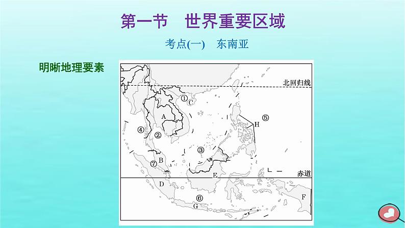 2024届高考地理一轮总复习第五编第十九章世界地理第一节世界重要区域课件02