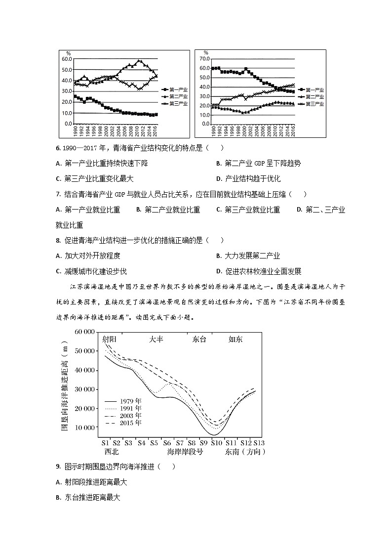 山东省淄博第五中学2022-2023学年高二下学期3月月考地理试题第3页
