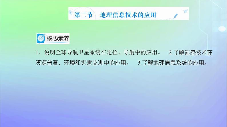 新教材2023高中地理第四章自然地理实践的基本方法第二节地理信息技术的应用课件中图版必修第一册第2页