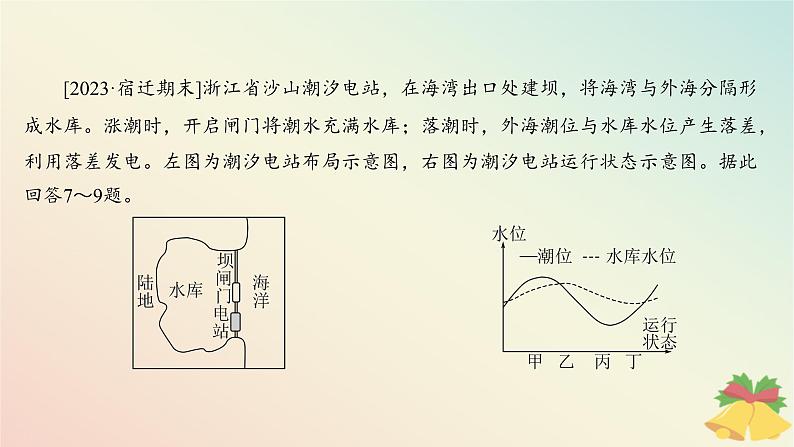 江苏专版2023_2024学年新教材高中地理第四章地球上的水第三节海洋与人类分层作业课件湘教版必修第一册08