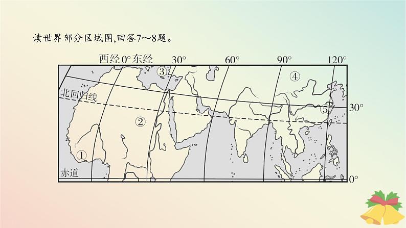 江苏专版2023_2024学年新教材高中地理第五章地球上的植被与土壤测评课件湘教版必修第一册08