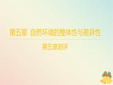 江苏专版2023_2024学年新教材高中地理第五章自然环境的整体性与差异性测评课件湘教版选择性必修1