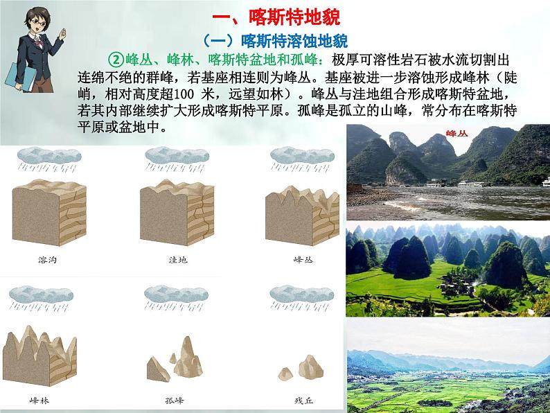 2.3 喀斯特、海岸和冰川地貌-高一地理上册同步备课系列（湘教版必修第一册）课件PPT08