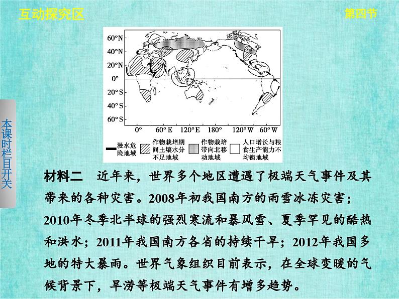 人教版高中地理必修1第二章第四节全球气候变化课件PPT08