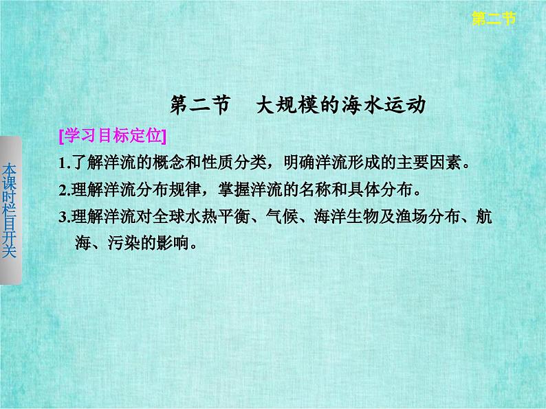 人教版高中地理必修1第三章第二节大规模的海水运动课件PPT第2页