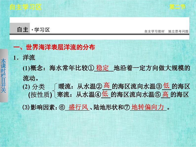 人教版高中地理必修1第三章第二节大规模的海水运动课件PPT第3页