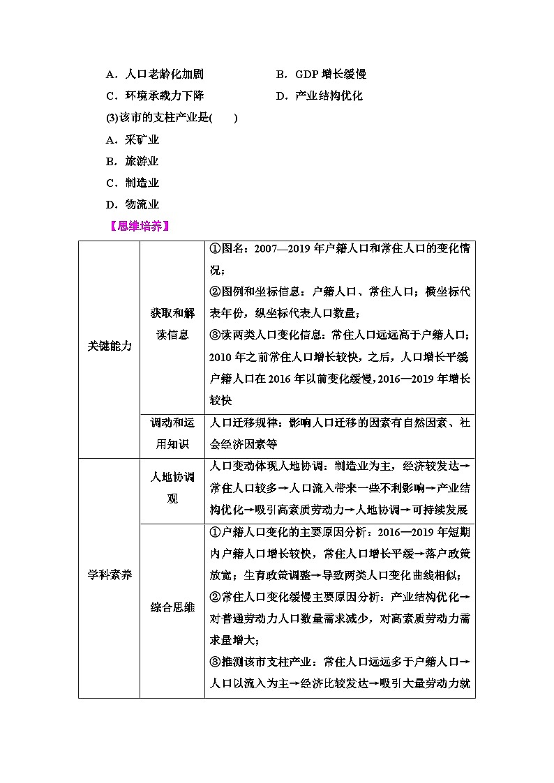 高考地理一轮复习第7章第2节人口迁移学案第3页