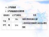 高考地理一轮复习第2章第1节大气的组成和垂直分层大气受热过程课件
