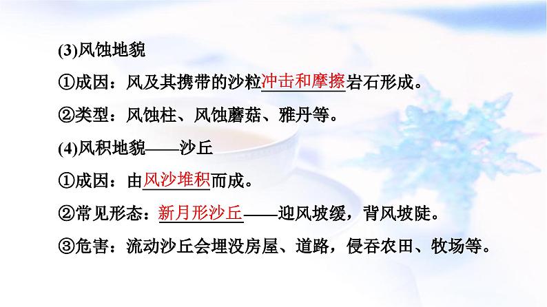高考地理一轮复习第4章第1节常见地貌类型地貌的观察课件第8页
