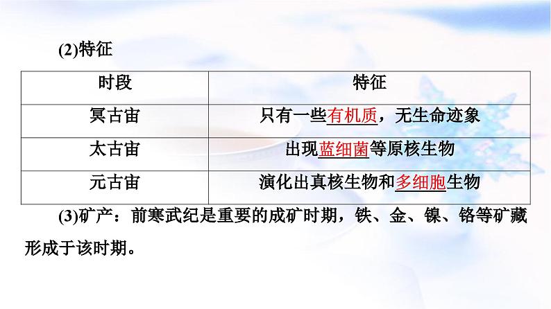 高考地理一轮复习第1章第4节地球的历史地球的圈层结构课件第7页