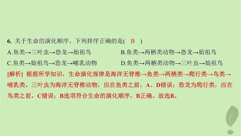 江苏专版2023_2024学年新教材高中地理第一单元从宇宙看地球第二节地球的形成与演化分层作业课件鲁教版必修第一册08