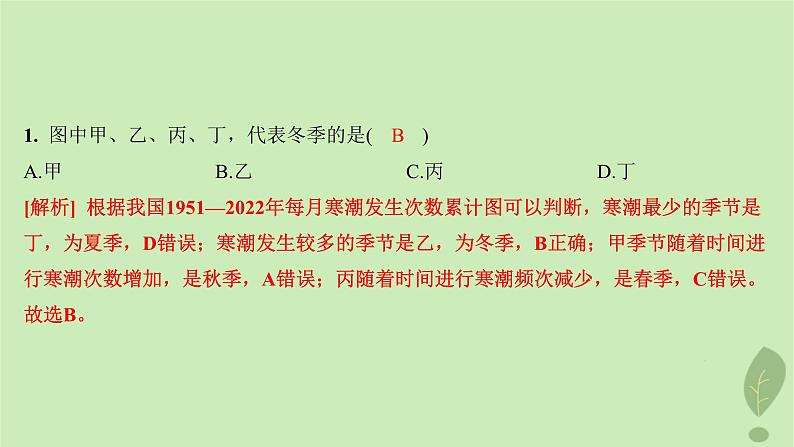 江苏专版2023_2024学年新教材高中地理第四单元从人地作用看自然灾害单元活动地理信息技术应用分层作业课件鲁教版必修第一册04