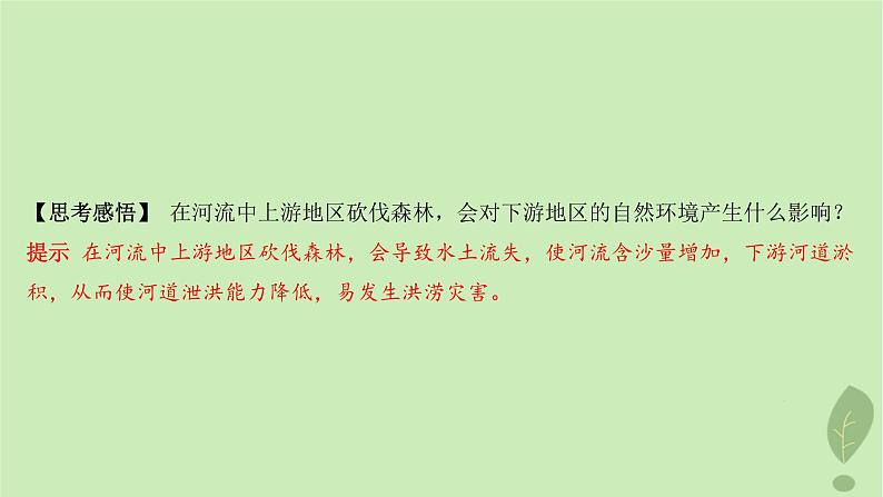 江苏专版2023_2024学年新教材高中地理第五单元自然环境的特征第二节自然环境的整体性课件鲁教版选择性必修106