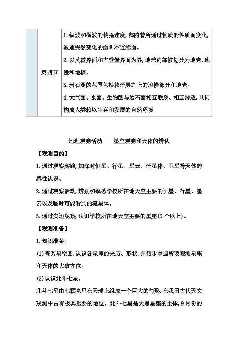 人教版高中地理必修第一册第一章章末综合提升练含答案第3页