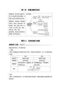 （人教版）新高考地理一轮复习课时精品学案 第1部分　第5章　第2讲　课时26　地质构造与地貌（含解析）