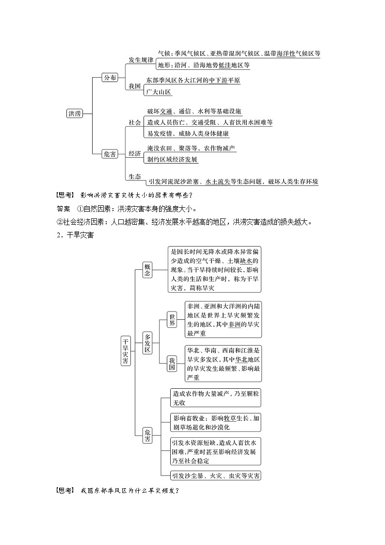 （人教版）新高考地理一轮复习课时精品学案 第1部分　第7章　课时40　气象灾害（含解析）第2页