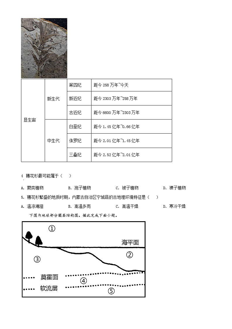 【期中真题】贵州省毕节市金沙县2021-2022学年高一上学期期中地理试题.zip02
