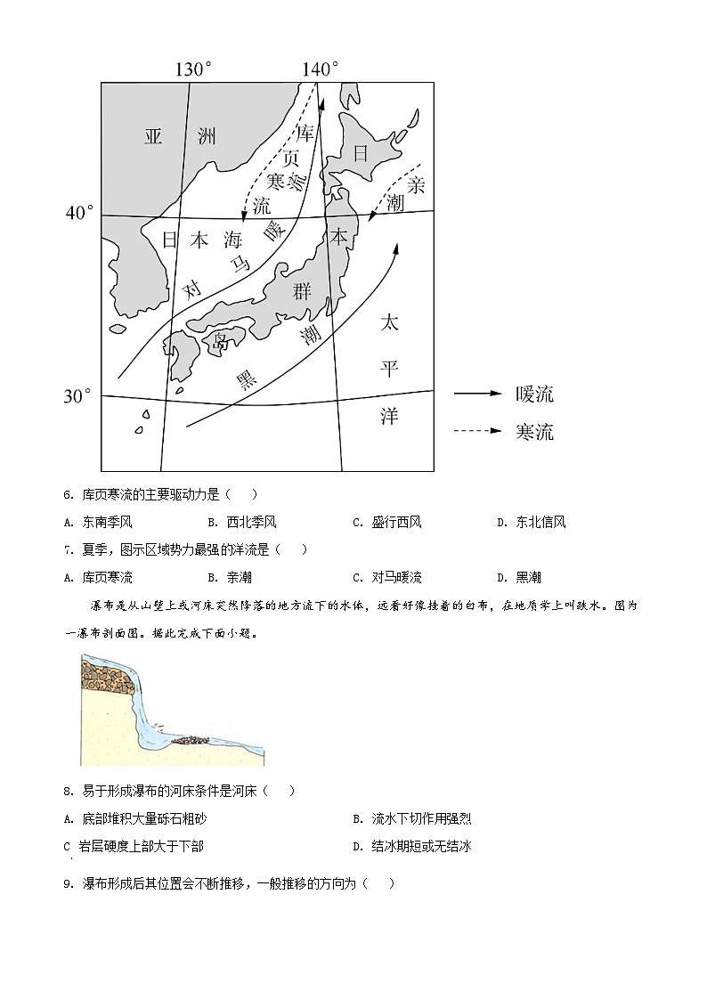 【期中真题】广东省深圳市龙岗区2021-2022 学年高三上学期期中质量监测地理试题.zip03
