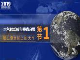 2.1+大气的组成和垂直分层-2023-2024学年高一地理同步优质课件（人教版2019必修第一册）