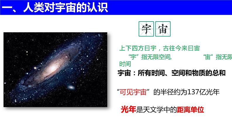 1.1+地球的宇宙环境-【新课标教学】2023-2024学年高一地理上学期同步教学课件（湘教版2019必修第一册）06