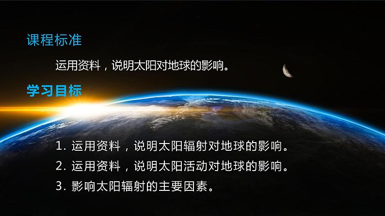 1.2+太阳对地球的影响-【新课标教学】2023-2024学年高一地理上学期同步教学课件（湘教版2019必修第一册）02