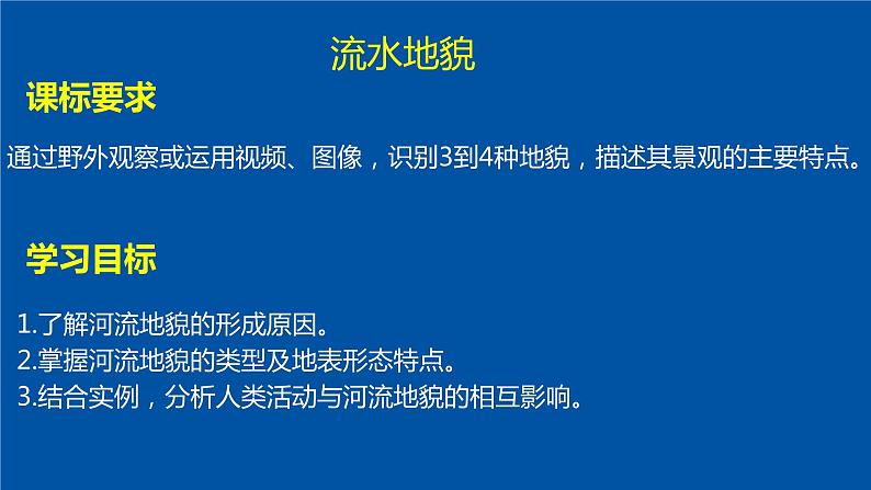 2.1+流水地貌-【新课标教学】2023-2024学年高一地理上学期同步教学课件（湘教版2019必修第一册）第2页