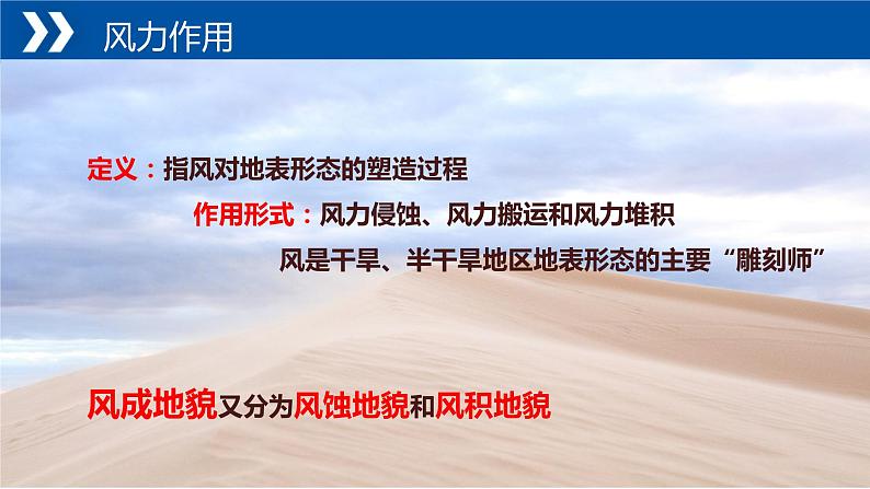 2.2+风成地貌-【新课标教学】2023-2024学年高一地理上学期同步教学课件（湘教版2019必修第一册）04