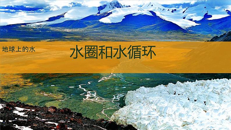 2023届高考地理一轮复习 课件 水循环第1页