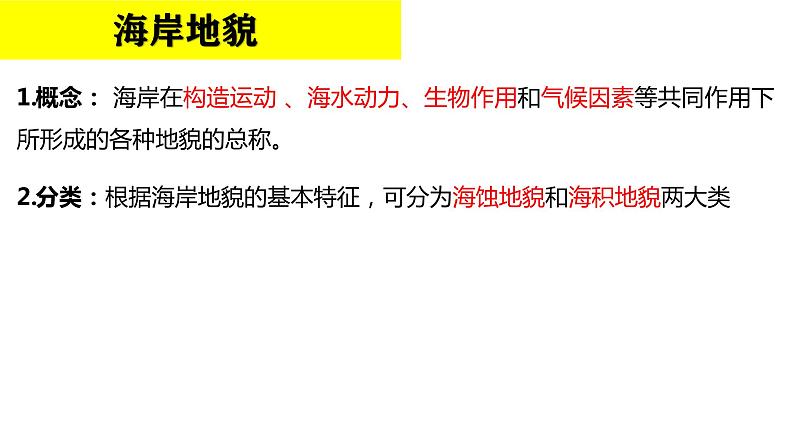 广东省信宜市第二中学2024届高三上学期地理一轮复习课件：23海岸与冰川地貌第5页