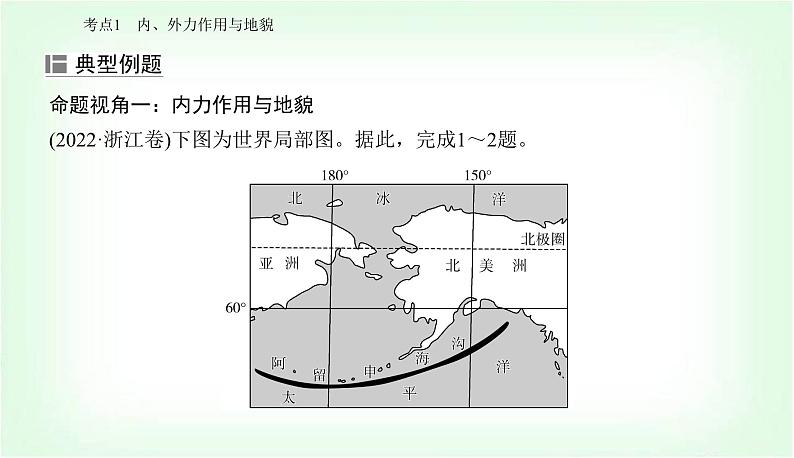 2024届高考地理二轮复习专题四地质作用课件05