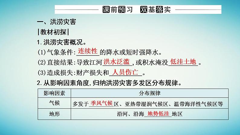 2023_2024学年新教材高中地理第六章自然灾害第一节气象灾害课件新人教版必修第一册03