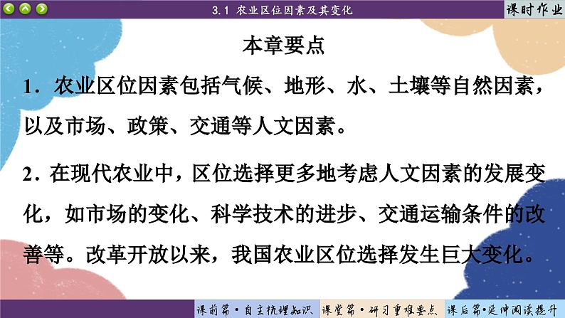 高中地理人教版（2019）必修第二册3.1 农业区位因素及其变化课件02