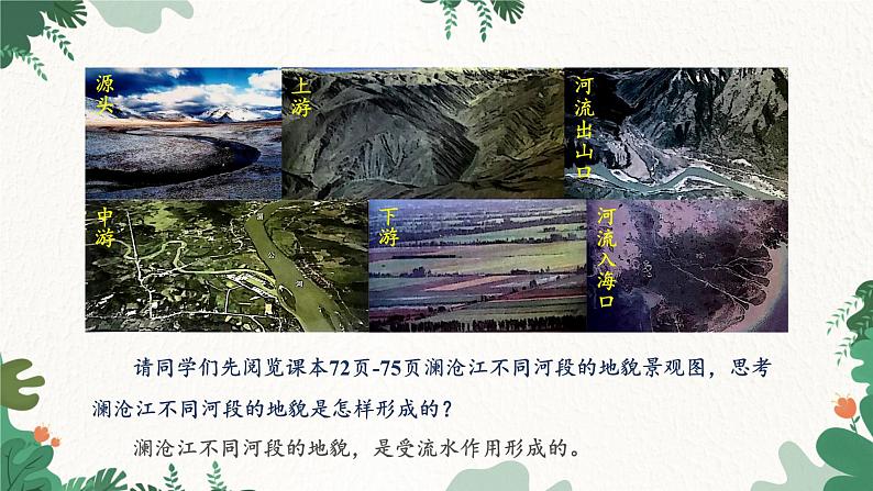 高中地理鲁教版（2019）必修一 3.3探秘澜沧江—湄公河流域的河流地貌 课件06