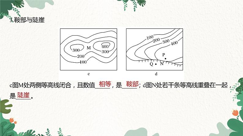 高中地理鲁教版（2019）必修一 第三单元 单元活动学用地形图探究地貌特征 课件07