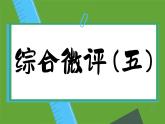 高中地理人教版（2019）必修第一册综合微评(五)课件