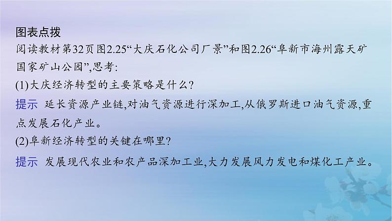 新教材2023_2024学年高中地理第2章资源环境与区域发展第3节资源枯竭型城市的转型发展课件新人教版选择性必修208