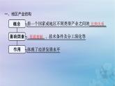 新教材2023_2024学年高中地理第3章城市产业与区域发展第2节地区产业结构变化课件新人教版选择性必修2