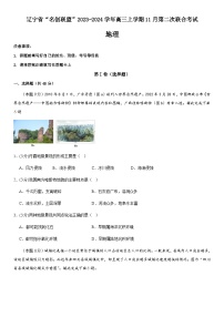 辽宁省“名创联盟”2023-2024学年高三上学期11月第二次联合考试地理试题（含解析）