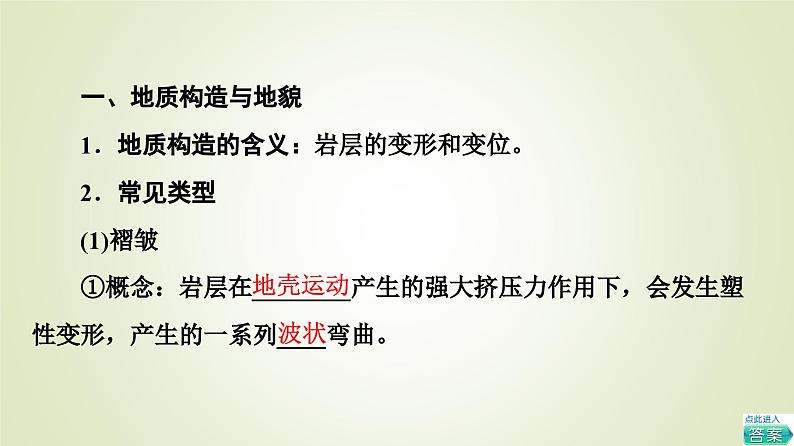 2021-2022学年新教材人教版 选择性必修1 ：第2章 第2节　构造地貌的形成 课件05